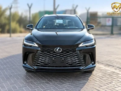 2026 Lexus RX350h PLATINUM 2.5 Litres 4 Cylinders Hybrid Engine Black Brown SUV Automatic