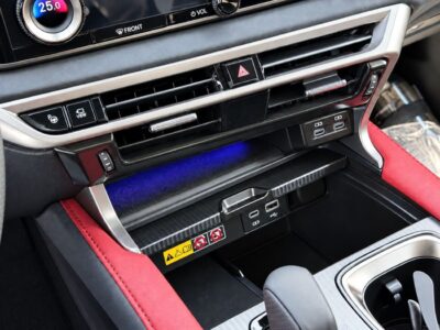 2026 Lexus RX500h F SPORT PERFORMANCE 2.4 Litres 4 Cylinders Hybrid Engine White Red SUV
