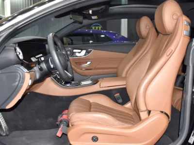 2023 Mercedes-Benz E-Class E 200 4 Cylinders Petrol Engine Black Tan Coupe GCC Specs