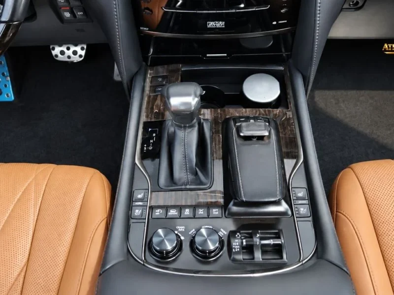 2021 Lexus LX570 SIGNATURE BLACK EDITION 5.7 Liters 8 Cylinders Petrol Engine Green Tan SUV