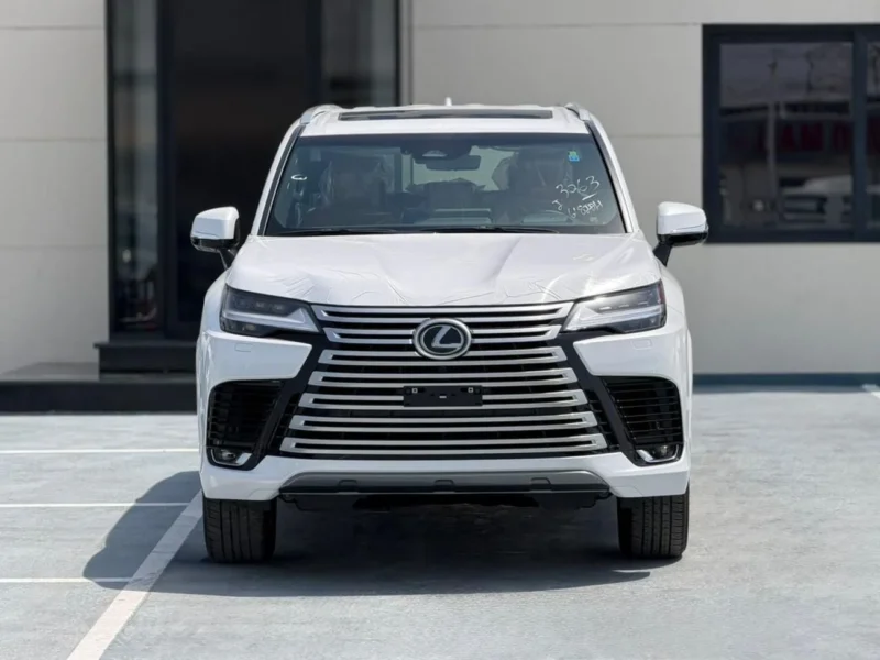 2026 Lexus LX700h SIGNATURE Automatic 3.5L 6 Cylinders Hybrid Engine White Tan SUV GCC Specs