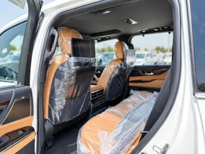 2026 Lexus LX700h SIGNATURE 3.5 Litres 6 Cylinders Hybrid Engine White Tan SUV GCC Specs