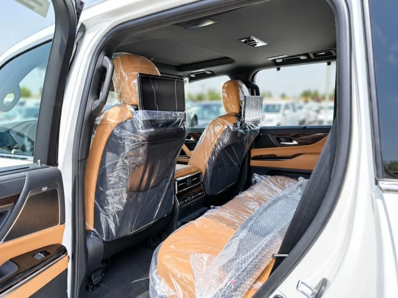 2026 Lexus LX700h SIGNATURE 3.5 Litres 6 Cylinders Hybrid Engine White Tan SUV GCC Specs