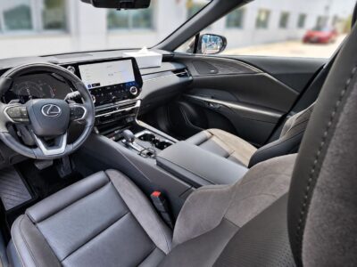 2026 Lexus RX350h PLATINUM 2.5 Litres 4 Cylinders Hybrid Engine White Brown SUV Automatic
