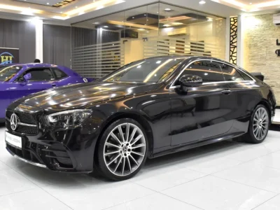 2023 Mercedes-Benz E-Class E 200 4 Cylinders Petrol Engine Black Tan Coupe GCC Specs