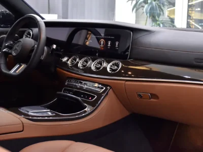 2023 Mercedes-Benz E-Class E 200 4 Cylinders Petrol Engine Black Tan Coupe GCC Specs
