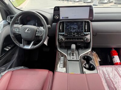 2026 Lexus LX700h SIGNATURE Automatic 3.5L 6 Cylinders Hybrid Engine Black Red SUV GCC Specs