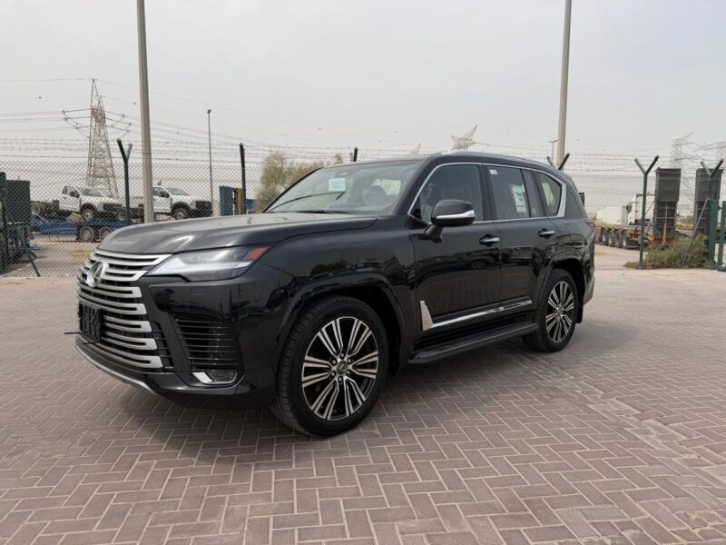 2026 Lexus LX700h SIGNATURE Automatic 3.5L 6 Cylinders Hybrid Engine Black Red SUV GCC Specs