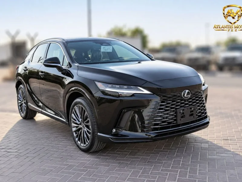 2026 Lexus RX350h PLATINUM 2.5 Litres 4 Cylinders Hybrid Engine Black Brown SUV Automatic