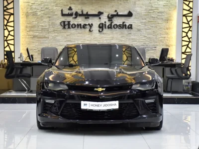 2017 Chevrolet Camaro SS 8 Cylinders Petrol Engine Black Red Coupe GCC Specs Automatic