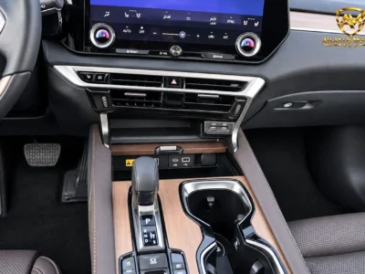 2026 Lexus RX350h PLATINUM 2.5 Litres 4 Cylinders Hybrid Engine Black Brown SUV Automatic