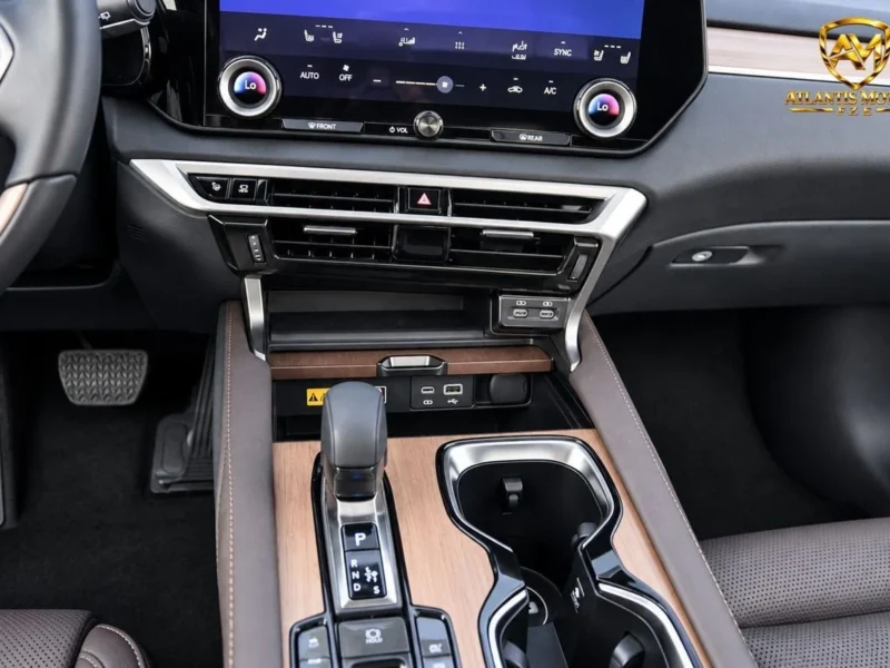 2026 Lexus RX350h PLATINUM 2.5 Litres 4 Cylinders Hybrid Engine Black Brown SUV Automatic
