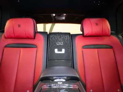 2023 Rolls Royce Cullinan BLACK BADGE 6.8 Litres V12 Petrol Engine Nardo Grey Red SUV GCC