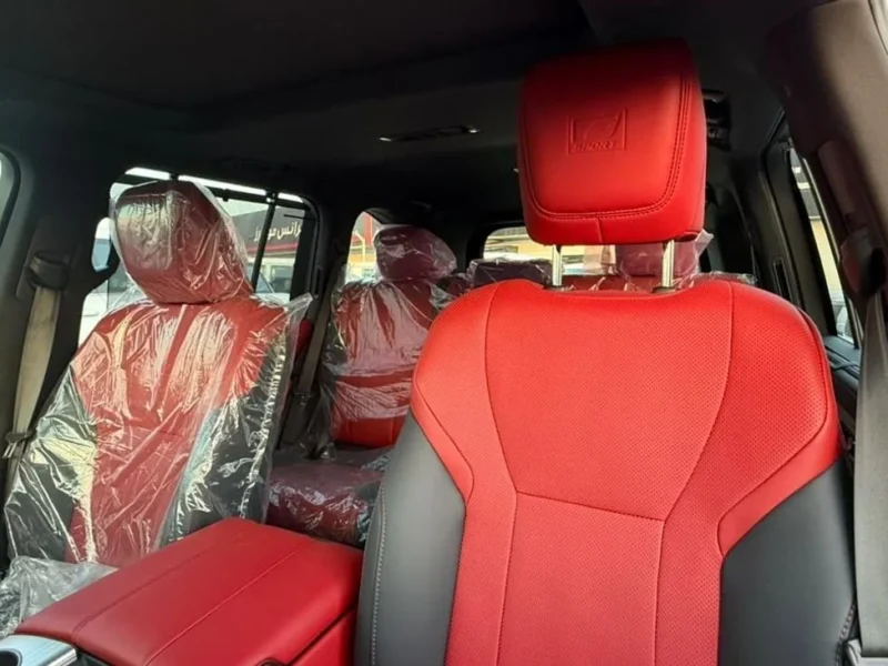 2026 Lexus LX700h F SPORT 3.5 Litres 6 Cylinders Hybrid Engine White Red SUV GCC Specs