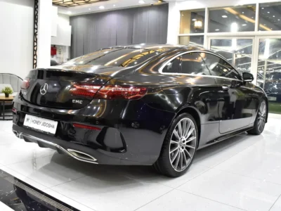 2023 Mercedes-Benz E-Class E 200 4 Cylinders Petrol Engine Black Tan Coupe GCC Specs