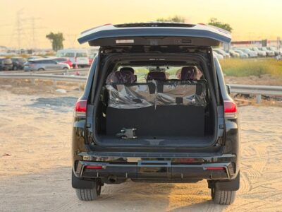 2025 Toyota Land Cruiser VX 3.5 Litres 6 Cylinders TWIN TURBO Petrol Engine Black SUV Automatic