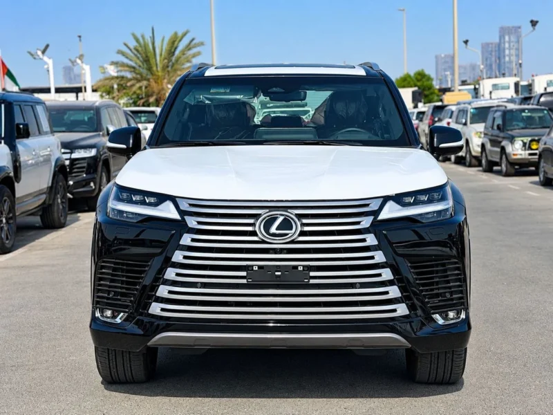 2026 Lexus LX700h SIGNATURE 3.5 Litres 6 Cylinders Hybrid Engine Black Red SUV GCC Specs