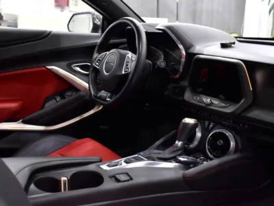 2017 Chevrolet Camaro SS 8 Cylinders Petrol Engine Black Red Coupe GCC Specs Automatic