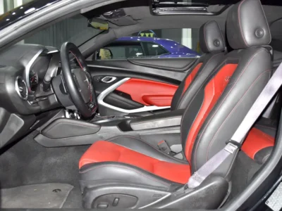 2017 Chevrolet Camaro SS 8 Cylinders Petrol Engine Black Red Coupe GCC Specs Automatic