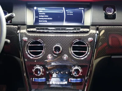 2023 Rolls Royce Cullinan BLACK BADGE 6.8 Litres V12 Petrol Engine Nardo Grey Red SUV GCC