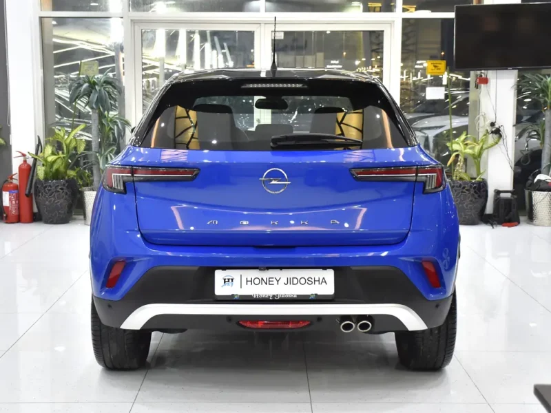 2023 Opel Mokka Ultimate 3 Cylinders Petrol Engine Blue Black Crossover GCC Specs Automatic