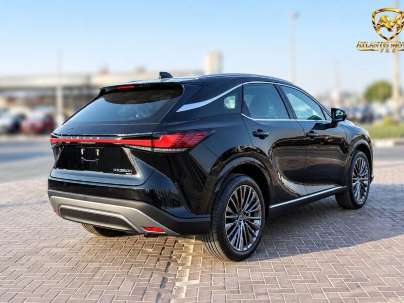 2026 Lexus RX350h PLATINUM 2.5 Litres 4 Cylinders Hybrid Engine Black Brown SUV Automatic