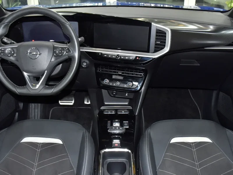 2023 Opel Mokka Ultimate 3 Cylinders Petrol Engine Blue Black Crossover GCC Specs Automatic