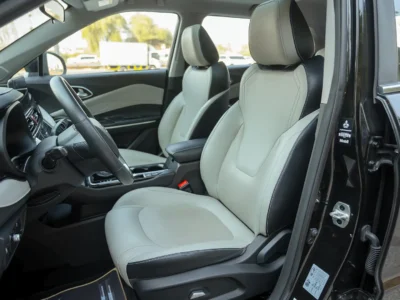 2023 JAC JS4 Intelligent 1.5 Litres 4 Cylinders Petrol Engine Black Beige SUV GCC Specs FWD Automatic