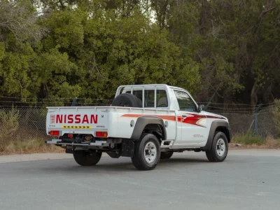 2022 Nissan Patrol Pickup GL 4.8 Litres 6 Cylinders Petrol Engine White Grey Pickup Truck