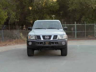 2022 Nissan Patrol Pickup GL 4.8 Litres 6 Cylinders Petrol Engine White Grey Pickup Truck