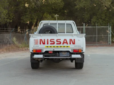 2022 Nissan Patrol Pickup GL 4.8 Litres 6 Cylinders Petrol Engine White Grey Pickup Truck