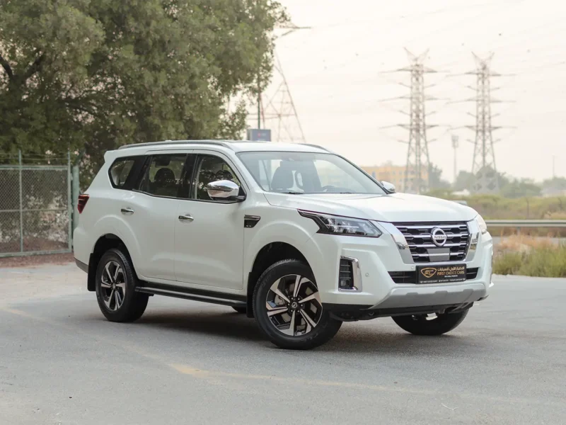 2024 Nissan Xterra Platinum 2.5 Litres 4 Cylinders Petrol Engine White Black SUV GCC Specs 4WD