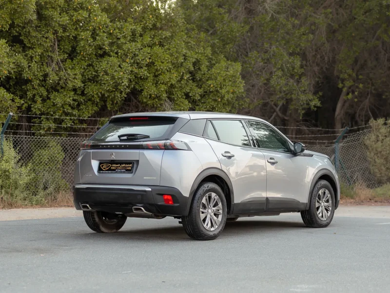 2023 Peugeot 2008 Allure 1.6 Litres 4 Cylinders Petrol Engine Silver Grey SUV GCC Specs FWD
