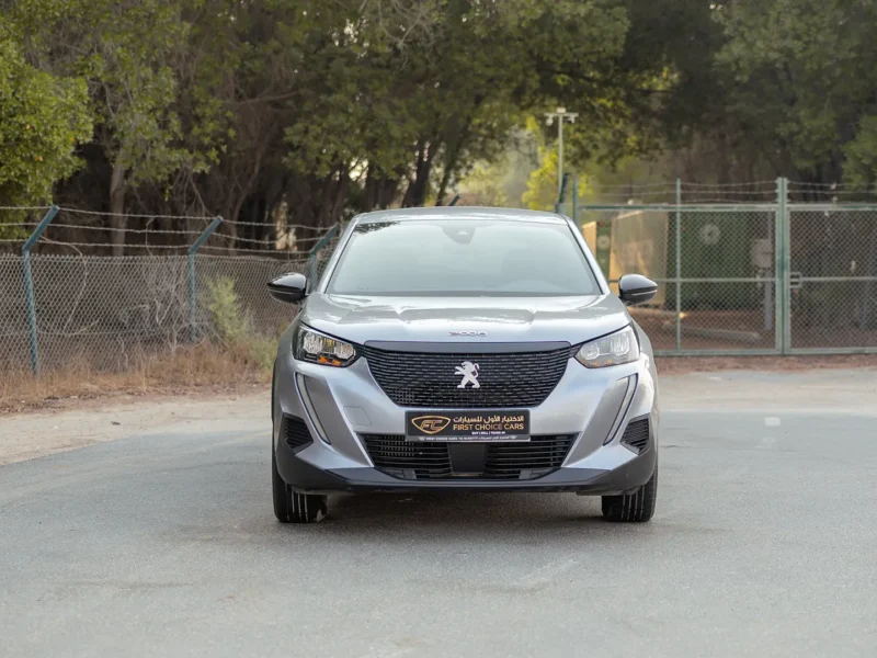 2023 Peugeot 2008 Allure 1.6 Litres 4 Cylinders Petrol Engine Silver Grey SUV GCC Specs FWD