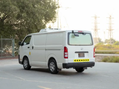 2022 Toyota Hiace GL Standard Roof 2.7 Litres 4 Cylinders Petrol Engine White Grey Chiller Van GCC