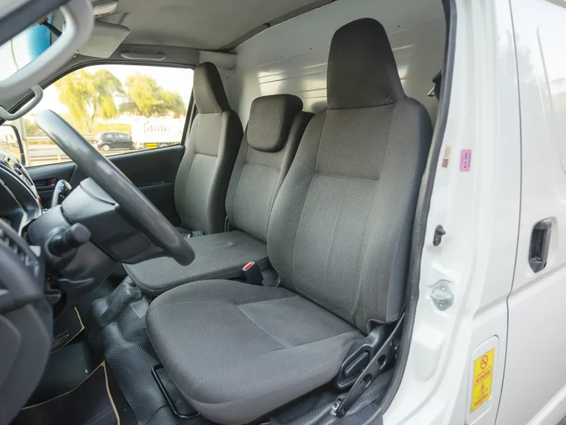 2022 Toyota Hiace GL Standard Roof 2.7 Litres 4 Cylinders Petrol Engine White Grey Chiller Van GCC