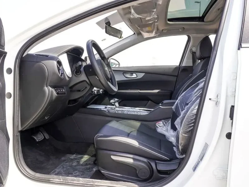 2026 Kia K3 EX DLX 1.6-liter 4-cylinder Petrol Engine White Black Sedan Chinese Specs