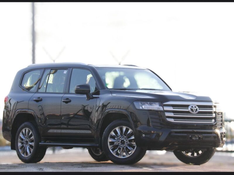 2026 Toyota Land Cruiser GXR 3.5 Litres 6 Cylinders Petrol Engine Black SUV GCC Specs