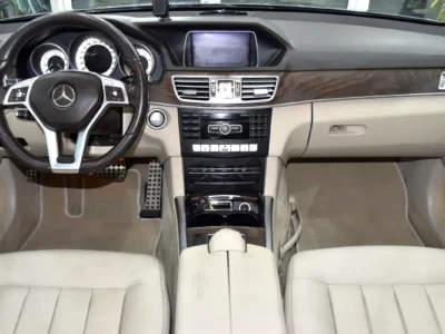 2015 Mercedes-Benz E-Class E 300 6 Cylinders Petrol Engine Grey Beige Sedan GCC Specs