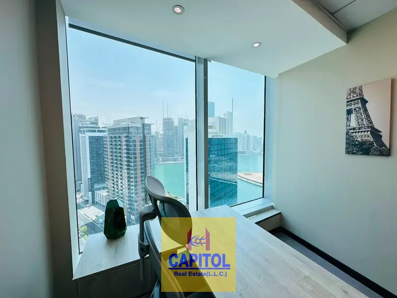 Premium 170 Sq Ft Designer Furnished Office | All Bills Included Prime Tower, Business Bay, Dubai