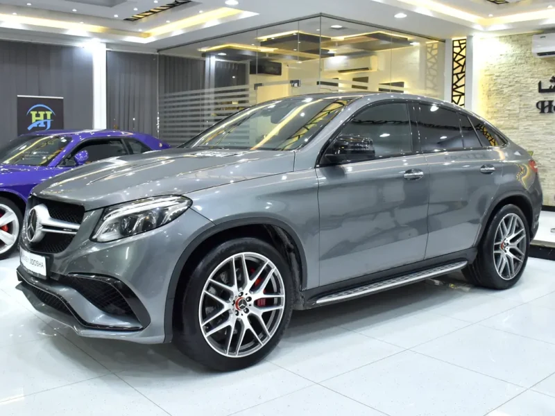 2019 Mercedes-Benz GLE-Class GLE 63 AMG 8 Cylinders Petrol Engine Grey Black SUV European Specs