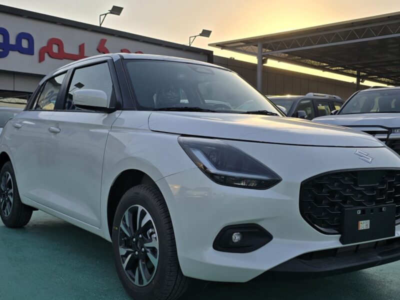 2026 SUZUKI SWIFT 1.2 Litres 3 Cylinders Petrol Engine White Black Hatchback GCC Specs