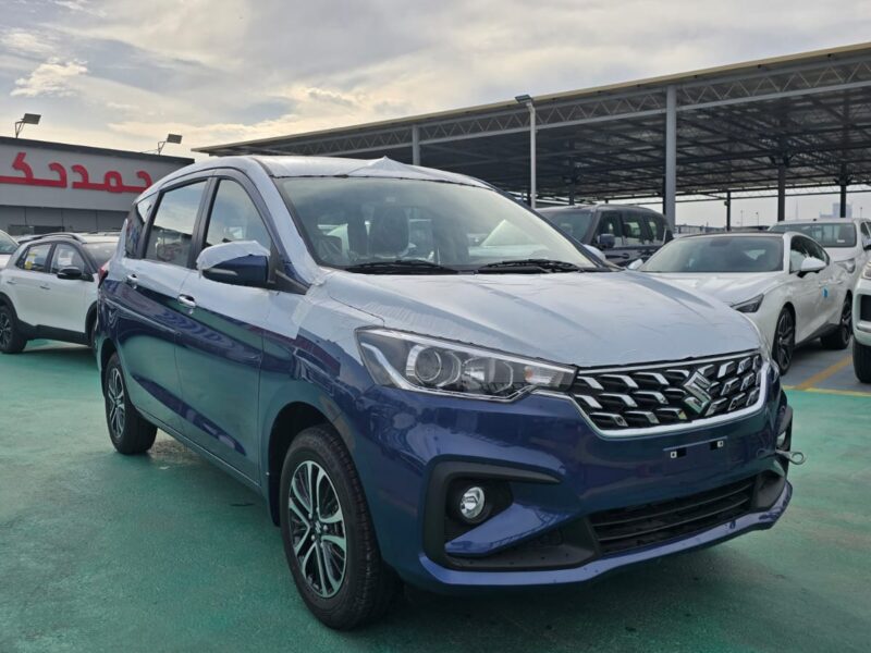 2026 SUZUKI ERTIGA 7-SEATER 1.5 Litres 4 Cylinders Petrol Engine Blue Black MPV GCC Specs