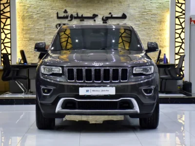 2015 Jeep Grand Cherokee Limited 6 Cylinders Petrol Engine Grey Black SUV GCC Specs