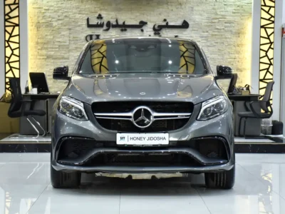 2019 Mercedes-Benz GLE-Class GLE 63 AMG 8 Cylinders Petrol Engine Grey Black SUV European Specs