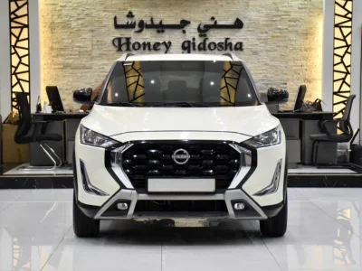 2025 Nissan Magnite S 3 Cylinders Petrol Engine White Black Crossover GCC Specs Automatic