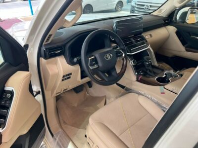 2026 Toyota Land Cruiser GXR 3.5 Litres 6 Cylinders Petrol Engine White Beige SUV GCC Specs