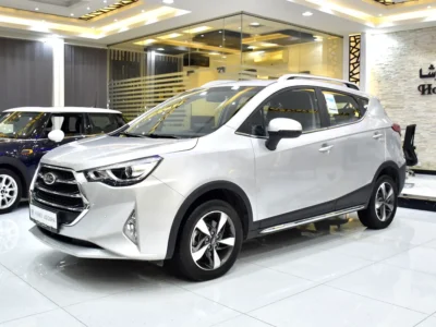 2019 JAC S3 Luxury 4 Cylinders Petrol Engine Silver Black Crossover GCC Specs Automatic