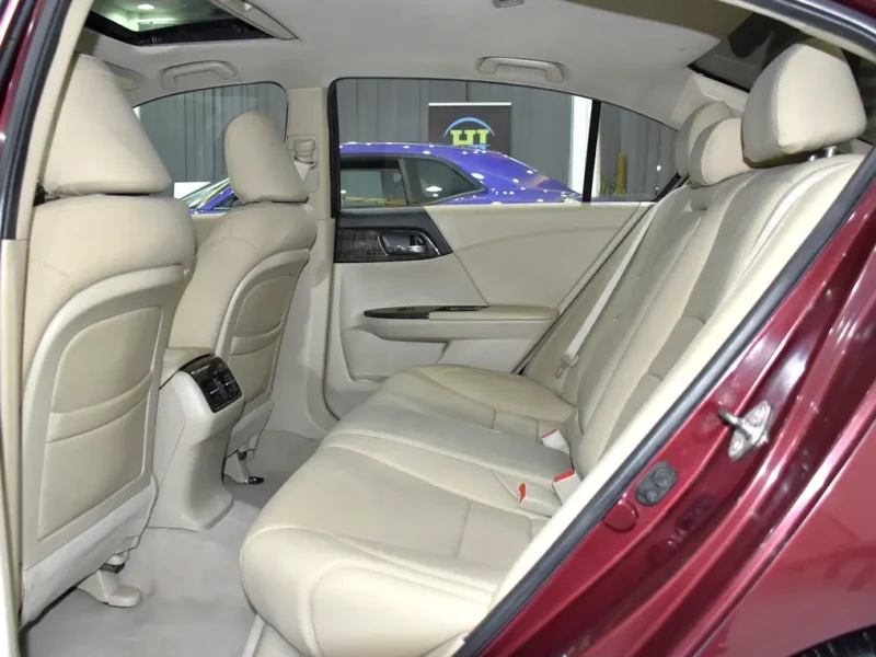 2016 Honda Accord EX 4 Cylinders Petrol Engine Burgundy Beige Sedan GCC Specs Automatic