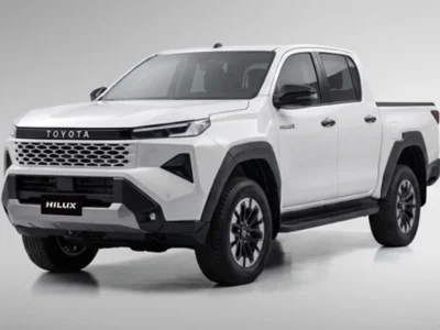 2027 TOYOTA HILUX DC PREMIUM 4.0L V6 Petrol Engine 4X4 AT White Red Pickup Truck GCC Specs